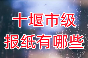 十堰市級報紙有哪些